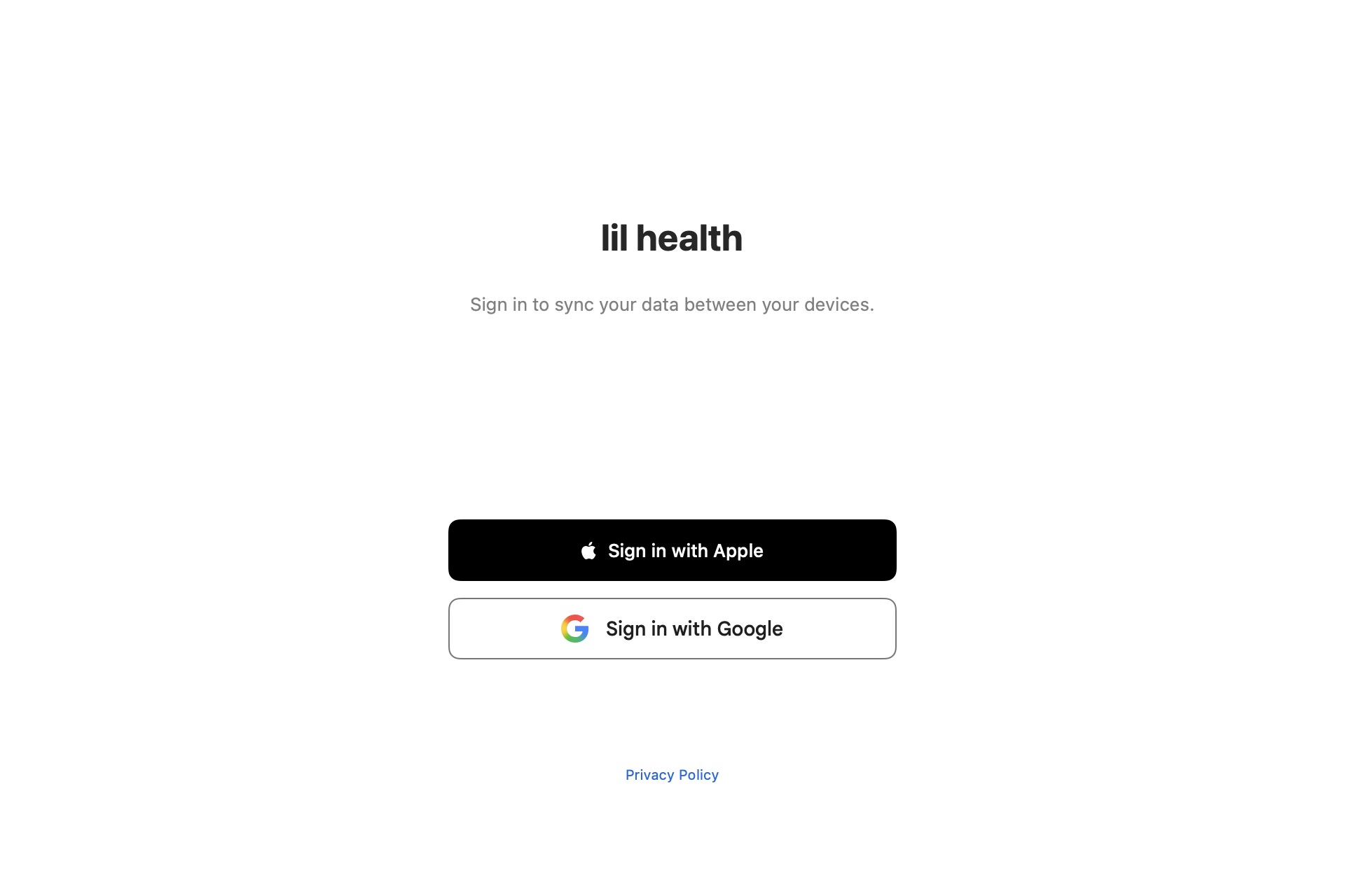 App: Signed out