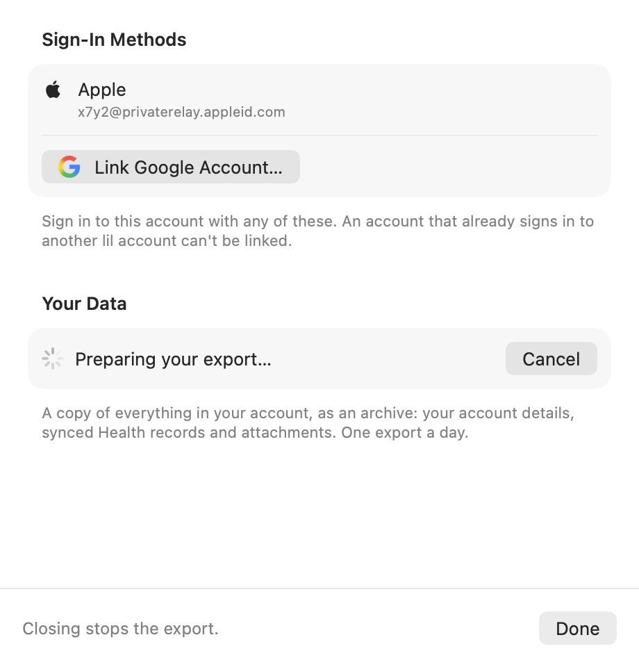 Account Sheet: Preparing