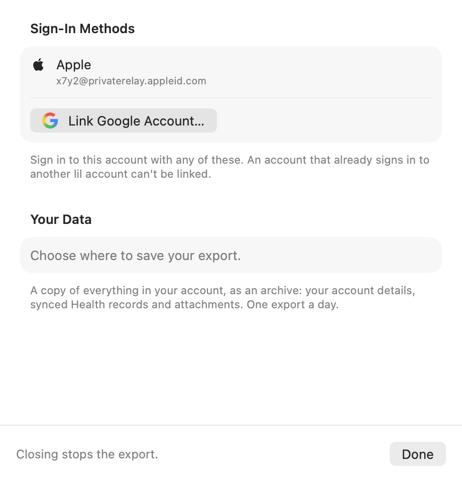 Account Sheet: Saving