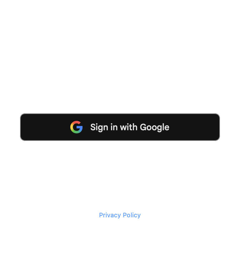 Sign In: Pointed at a preview deployment