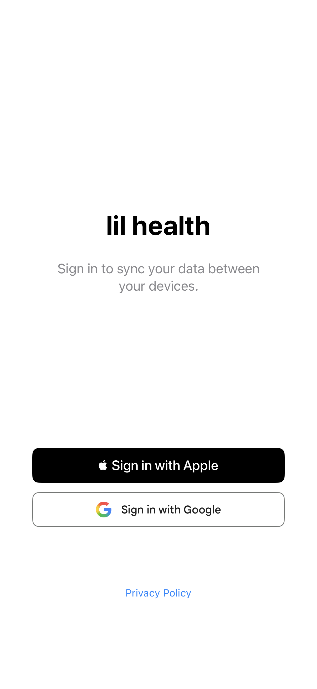 App: Signed out