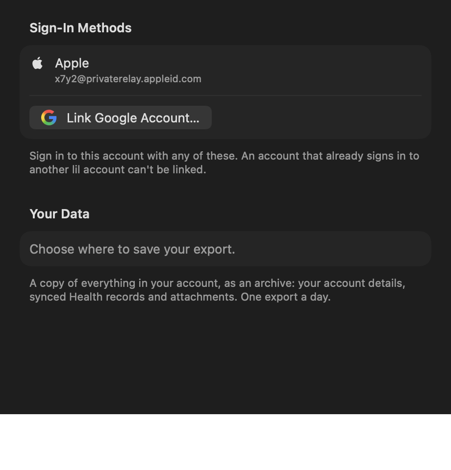 Account Sheet: Saving