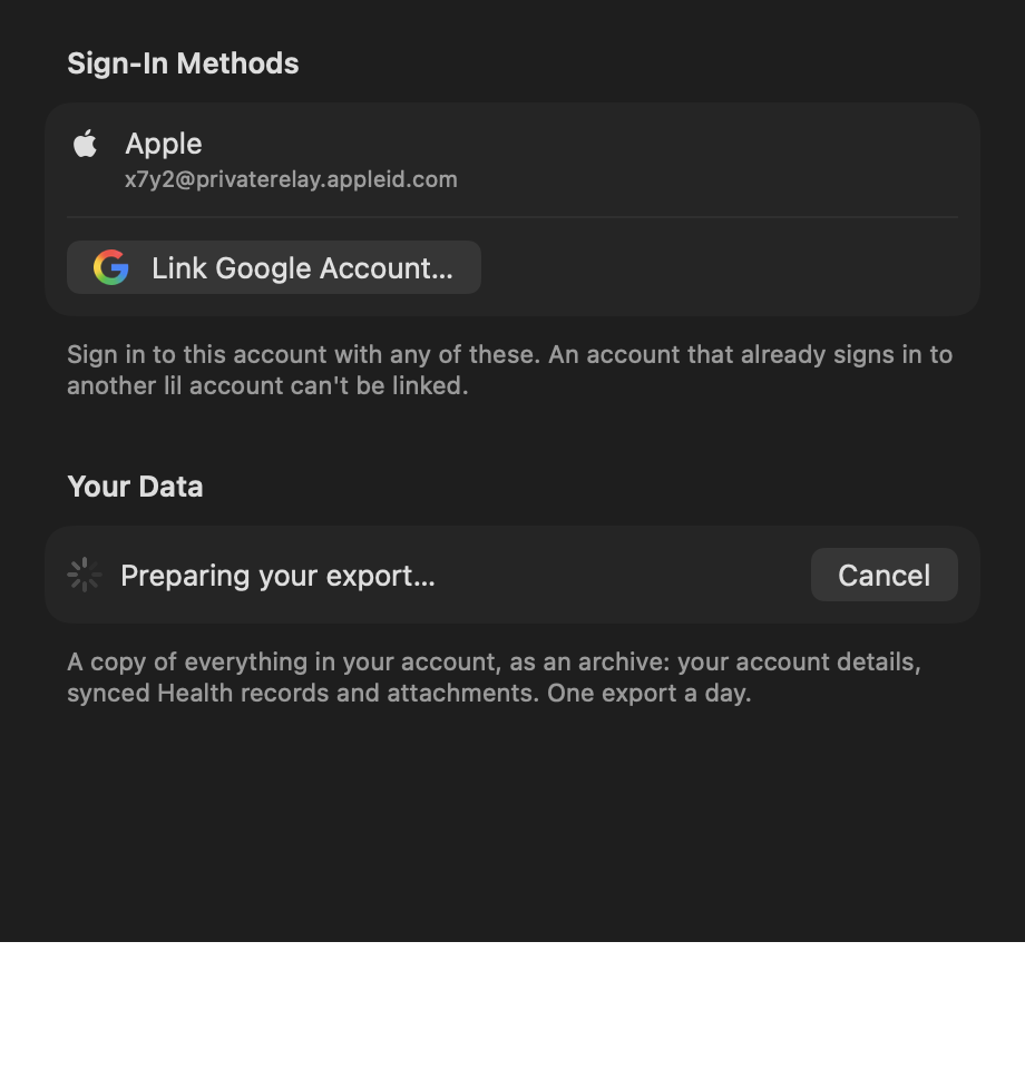 Account Sheet: Preparing
